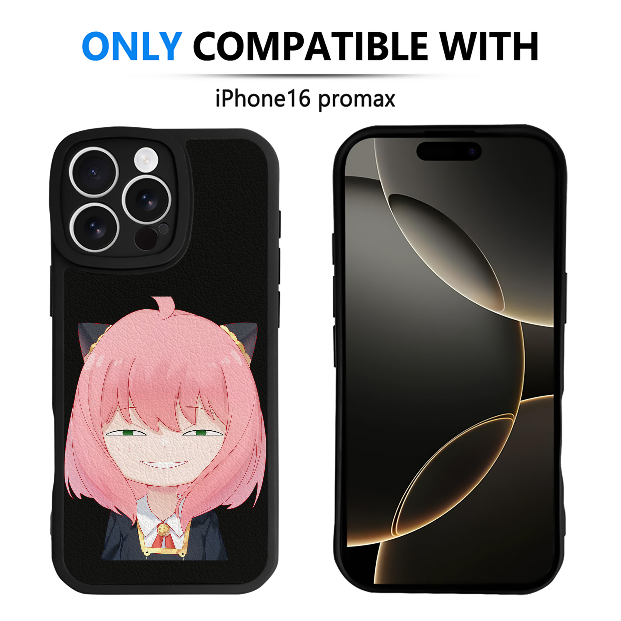 （画像用） SPY×FAMILY间谍家家酒 【iPhone 16シリーズ対応】シリコンスマホケース（レザー調） 材質：シリコン